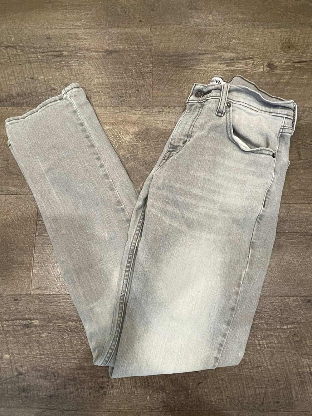 Levi's Denizen 216 Slim Gray Jeans Size 29x32